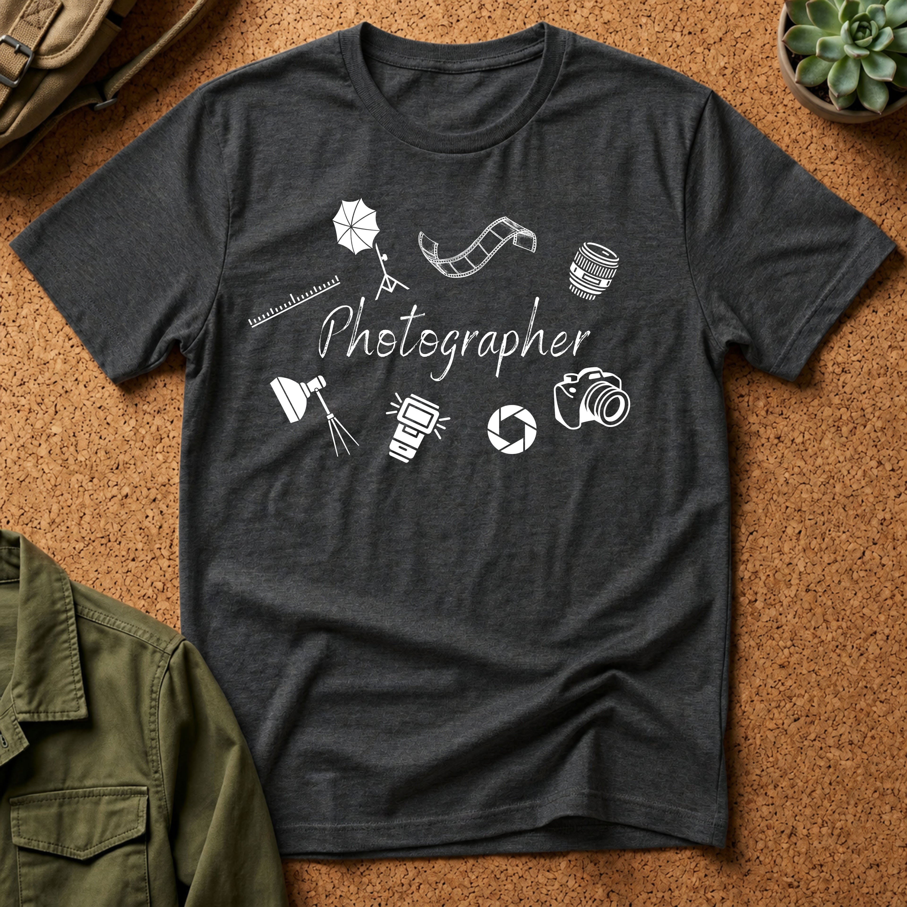 Photographer Camera Gear T-Shirt