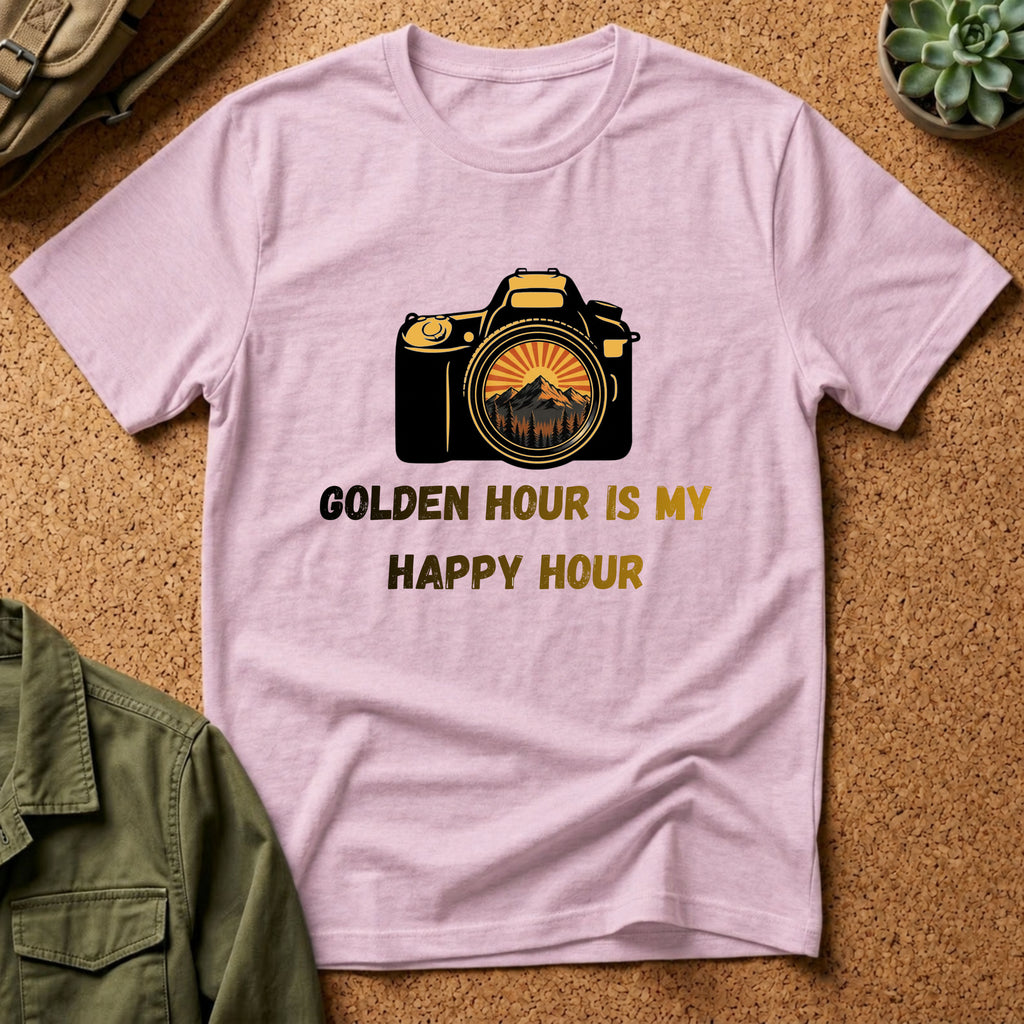 Golden Hour Is My Happy Hour T-Shirt