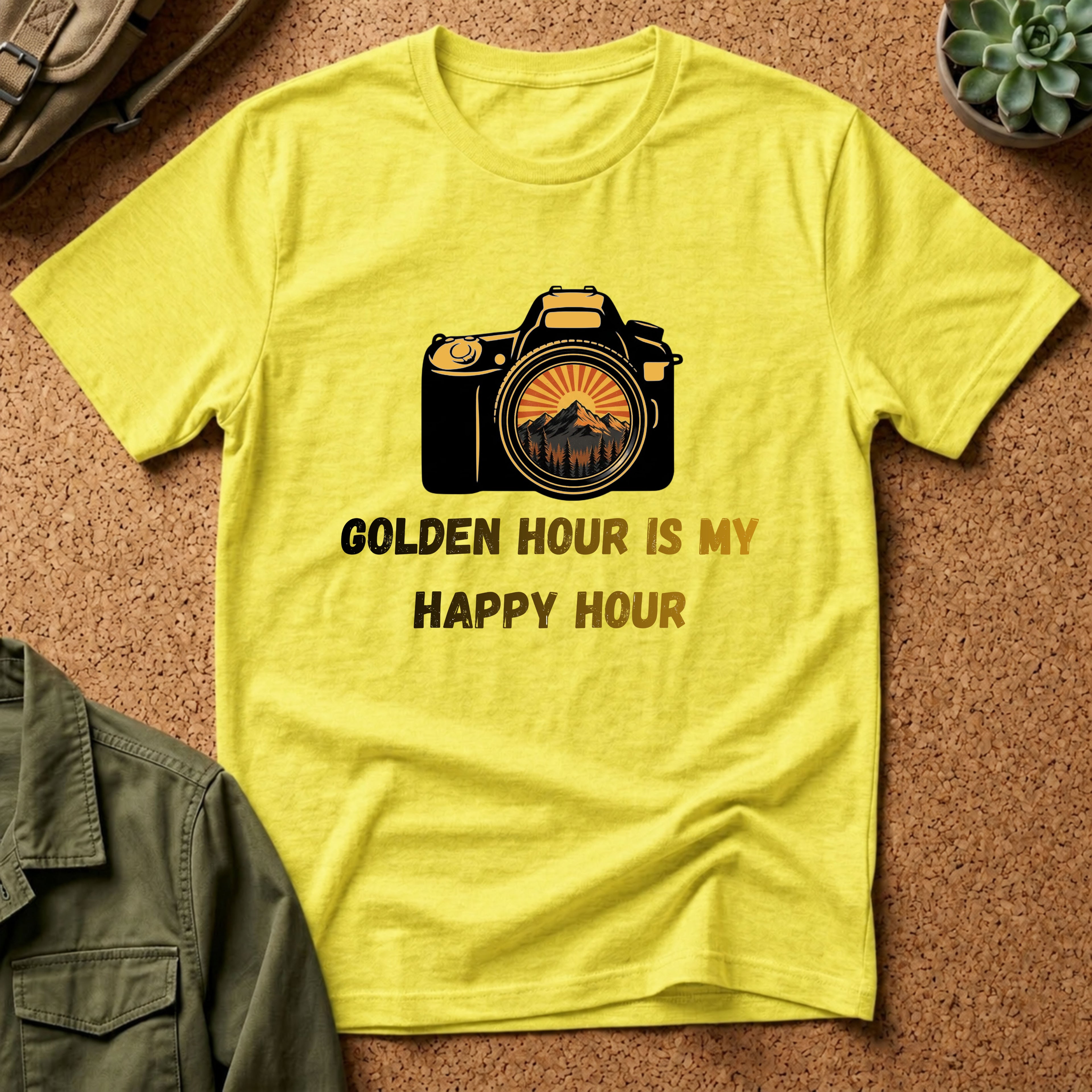 Golden Hour Is My Happy Hour T-Shirt