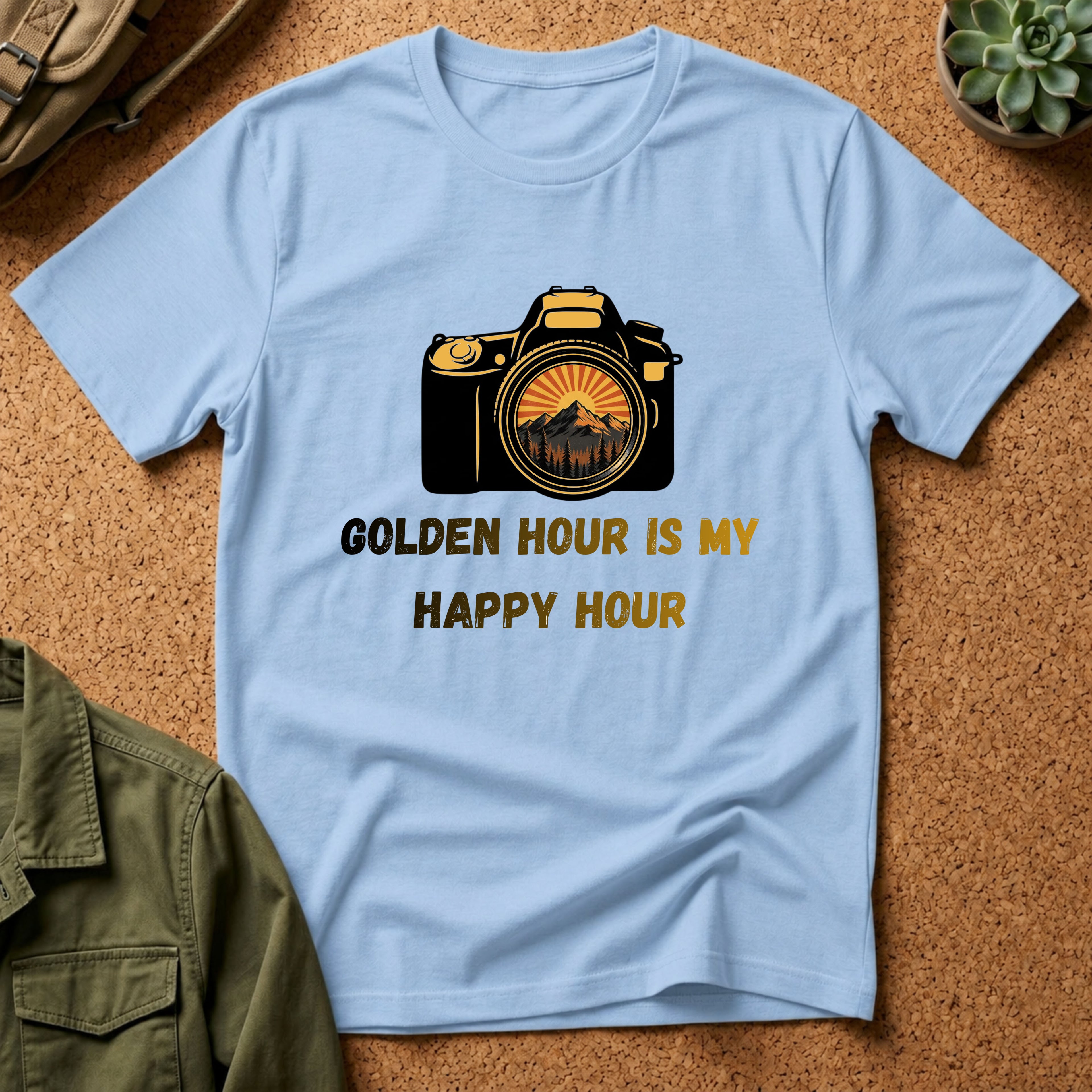 Golden Hour Is My Happy Hour T-Shirt