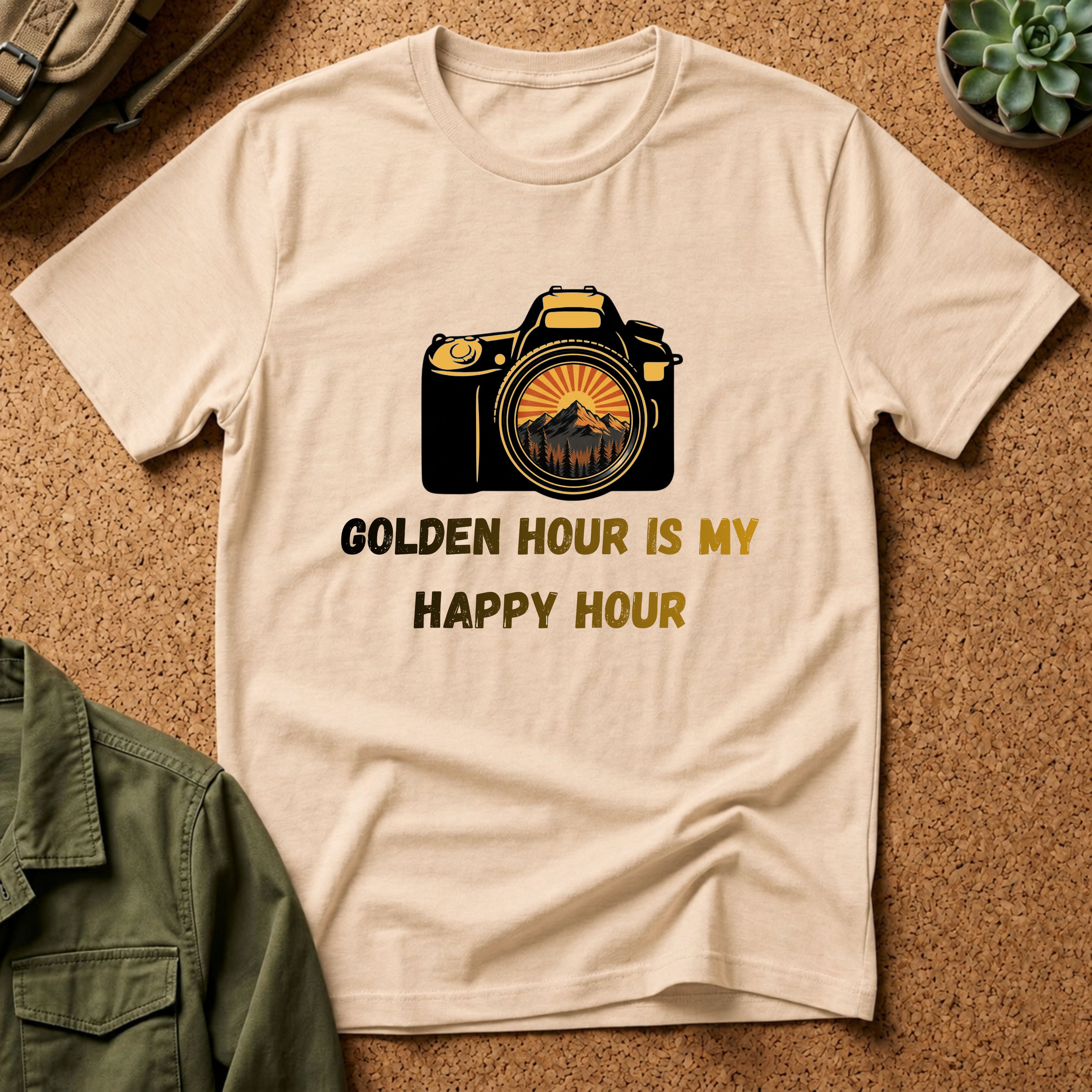 Golden Hour Is My Happy Hour T-Shirt