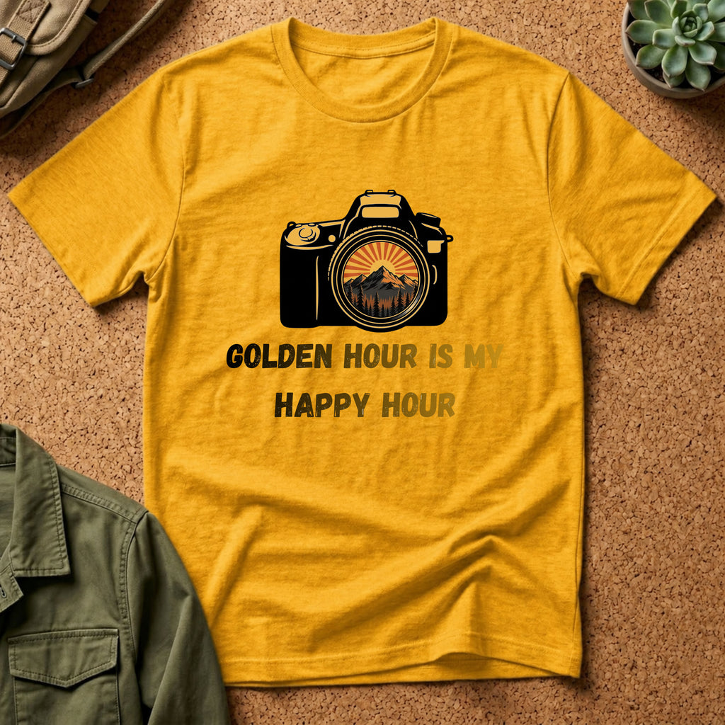 Golden Hour Is My Happy Hour T-Shirt