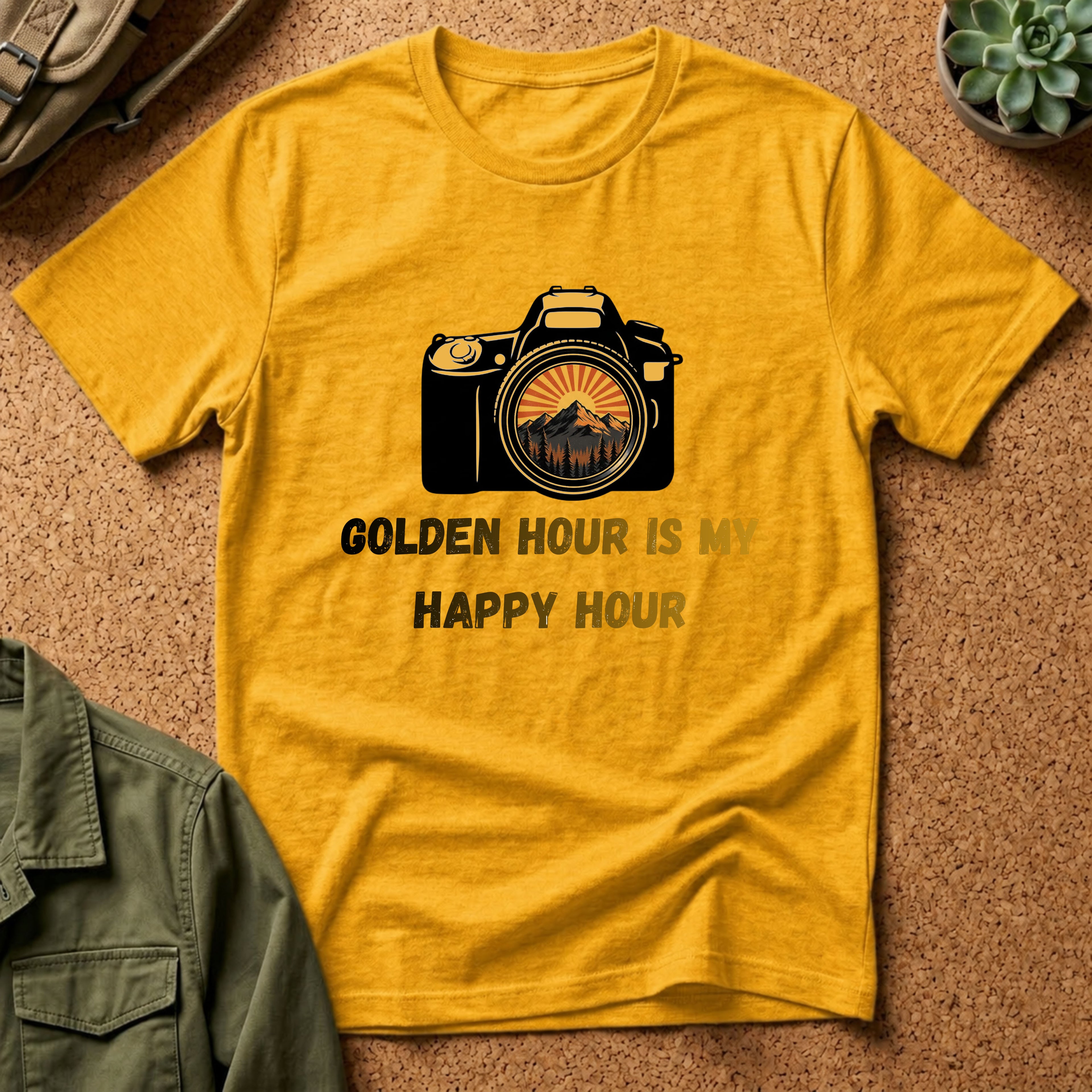 Golden Hour Is My Happy Hour T-Shirt