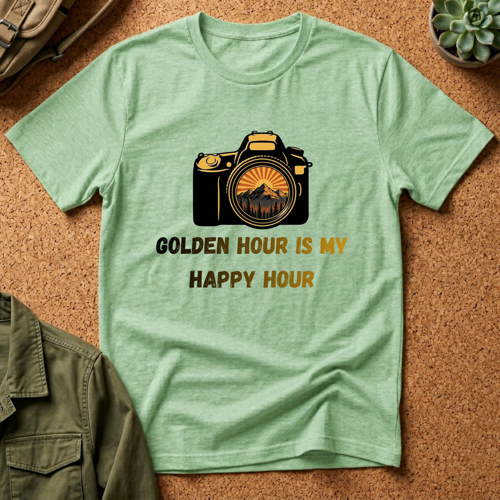 Golden Hour Is My Happy Hour T-Shirt