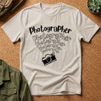 Photographer Camera Retroscript Graphic T‑Shirt