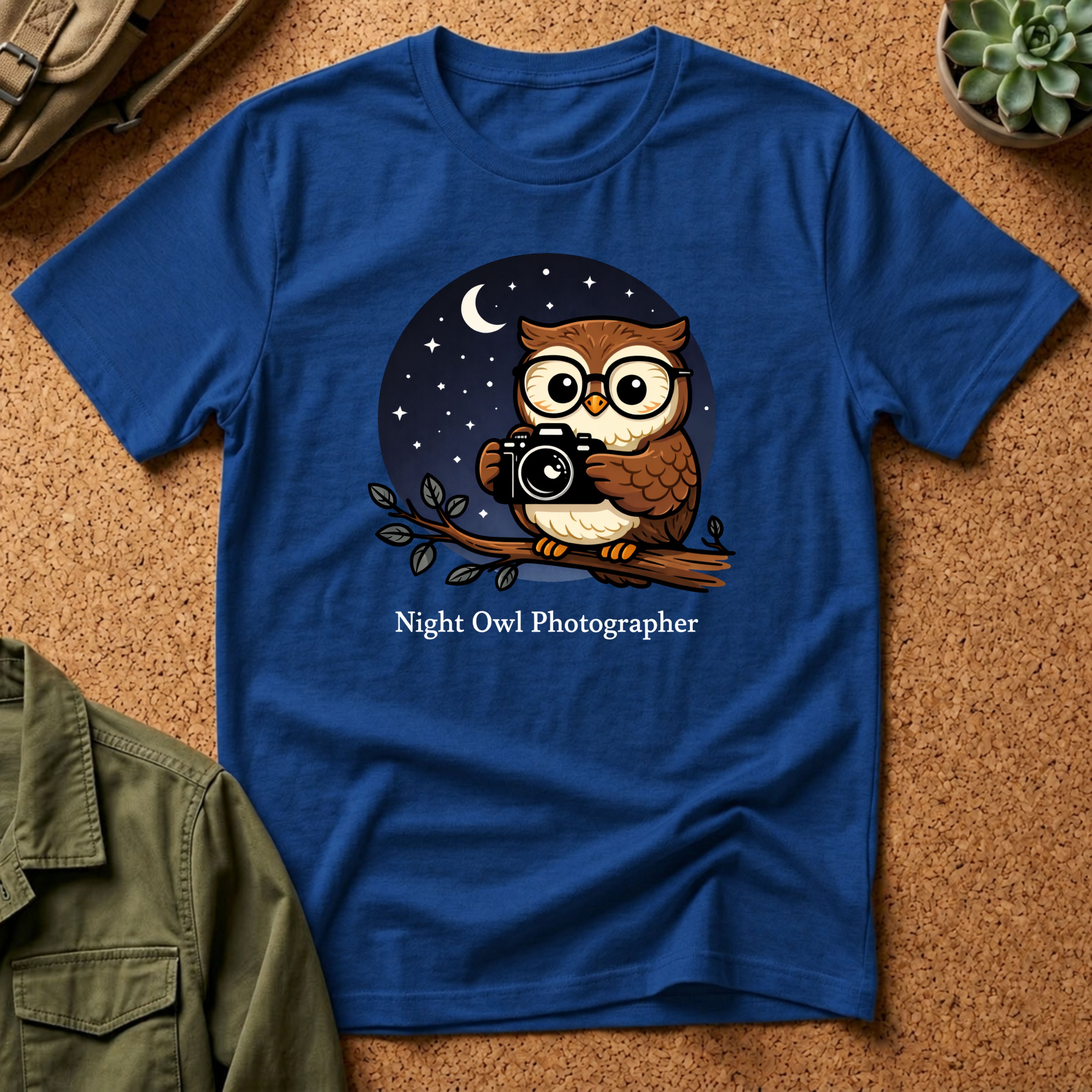 Night Owl Photographer T-Shirt