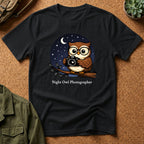 Night Owl Photographer T-Shirt