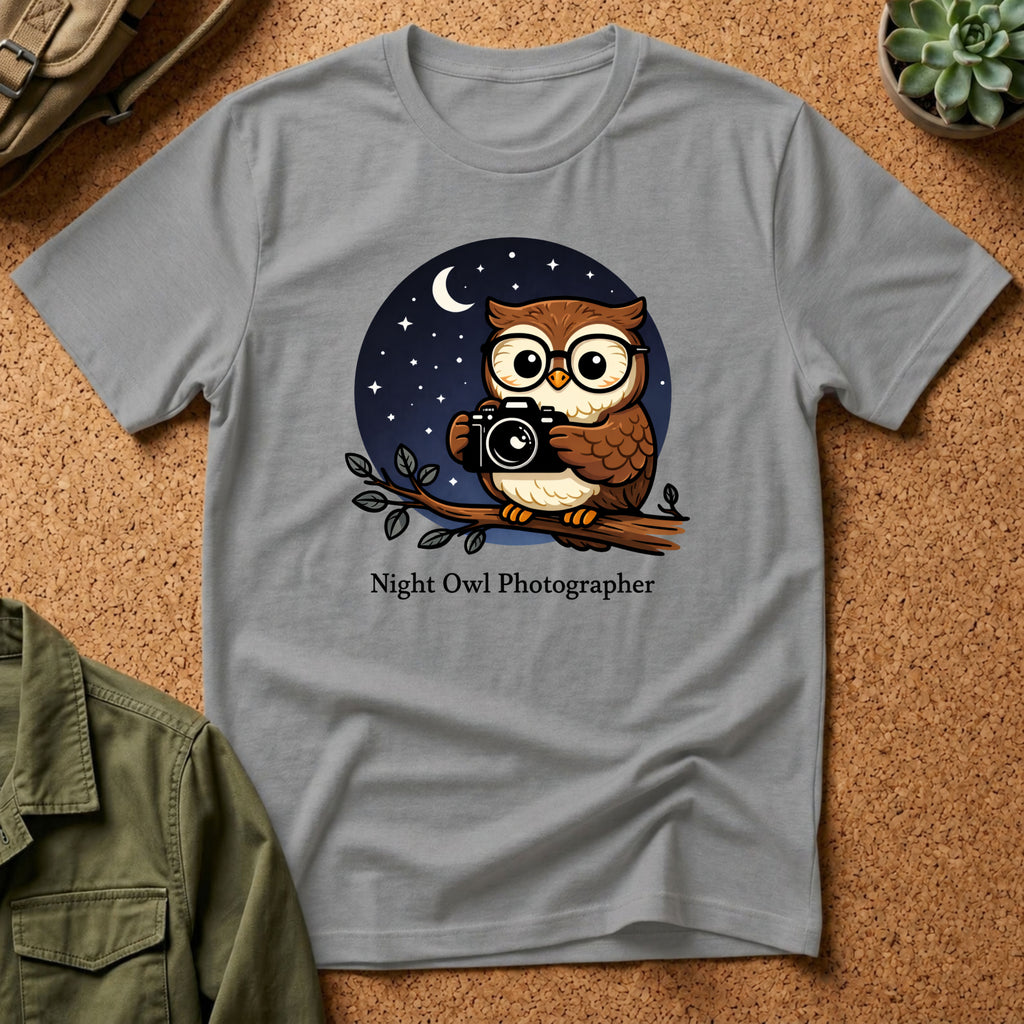 Night Owl Photographer T-Shirt