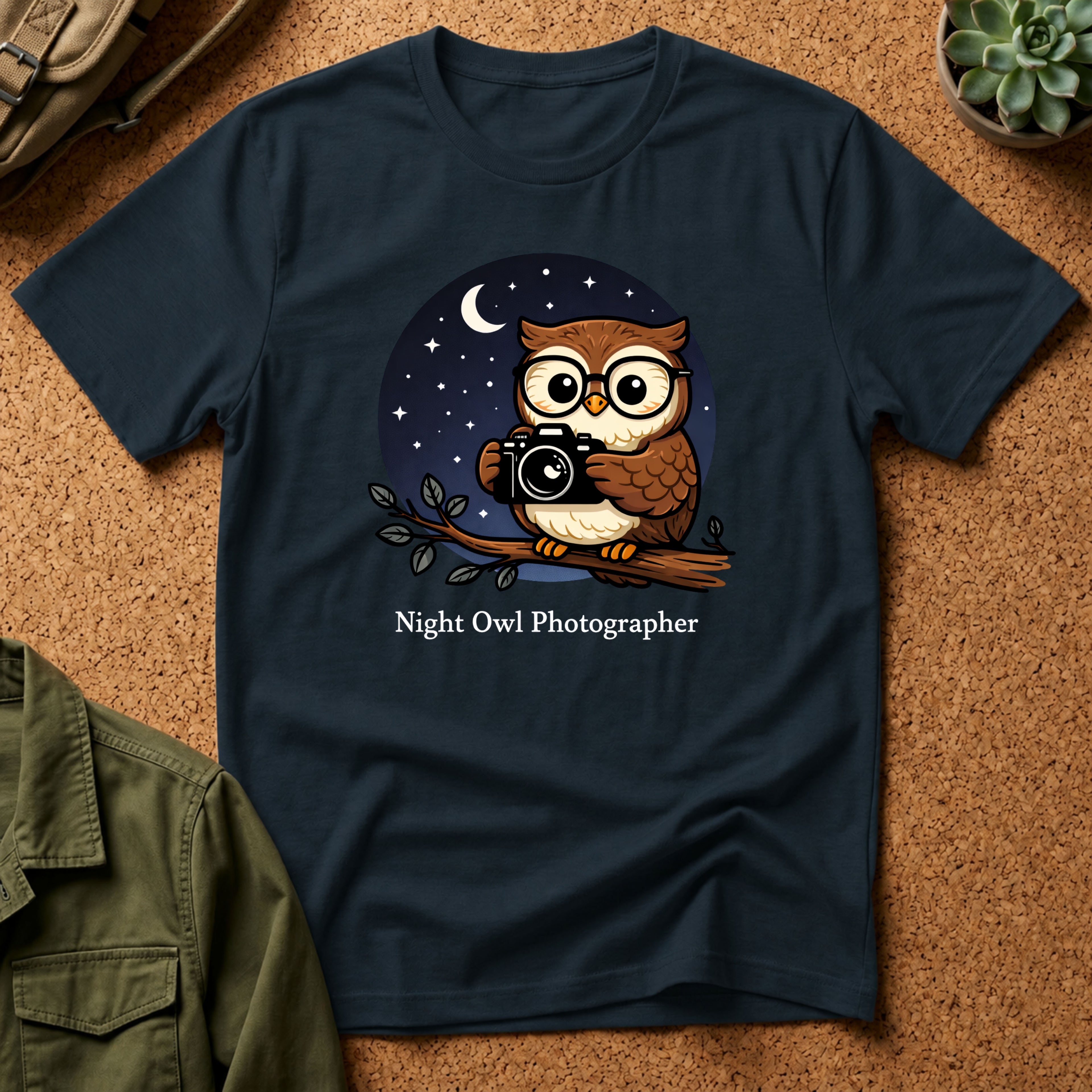 Night Owl Photographer T-Shirt