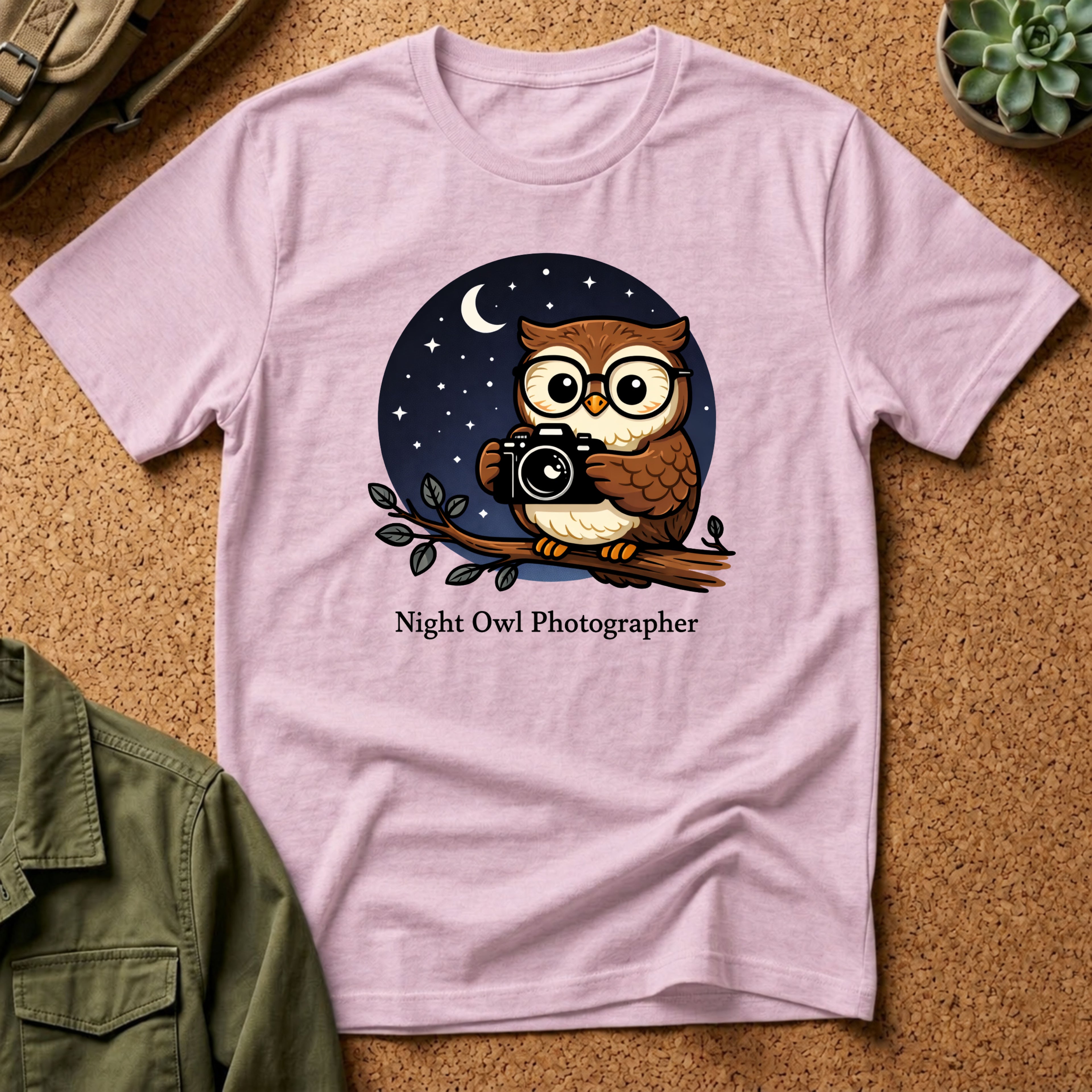 Night Owl Photographer T-Shirt