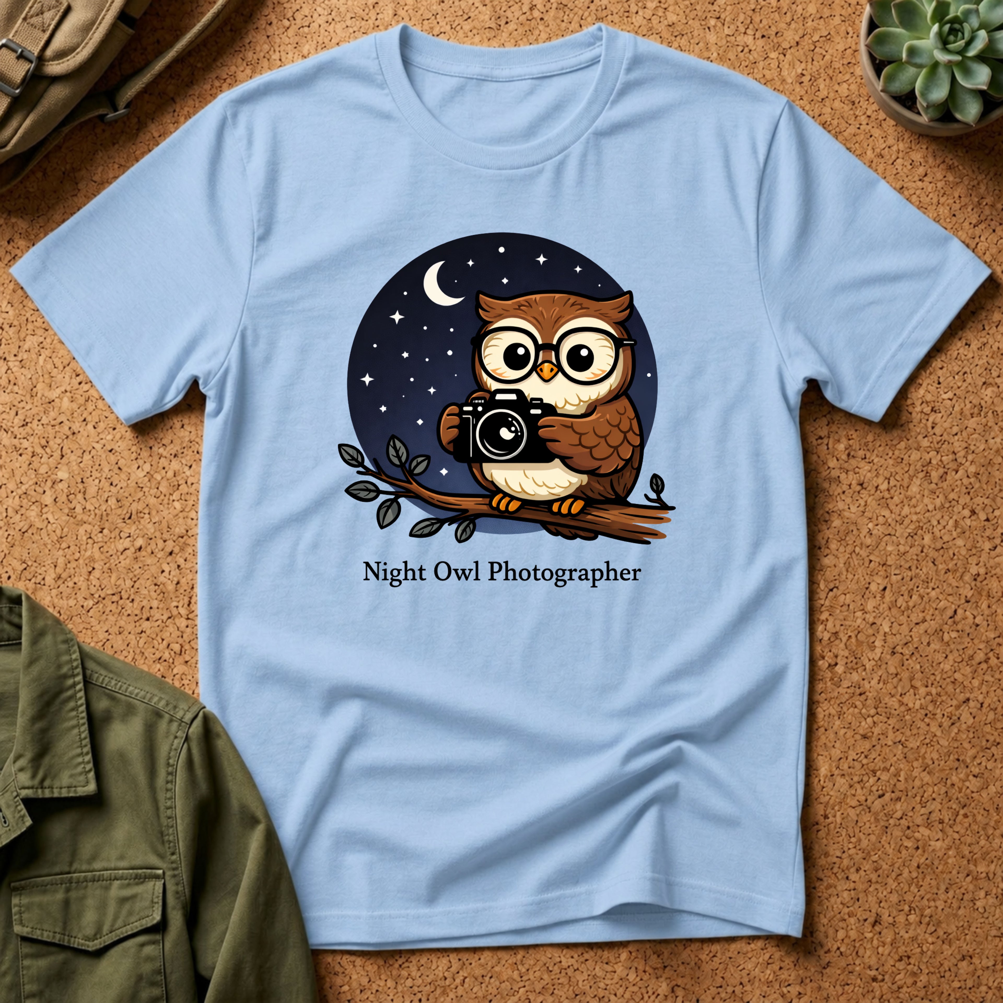 Night Owl Photographer T-Shirt