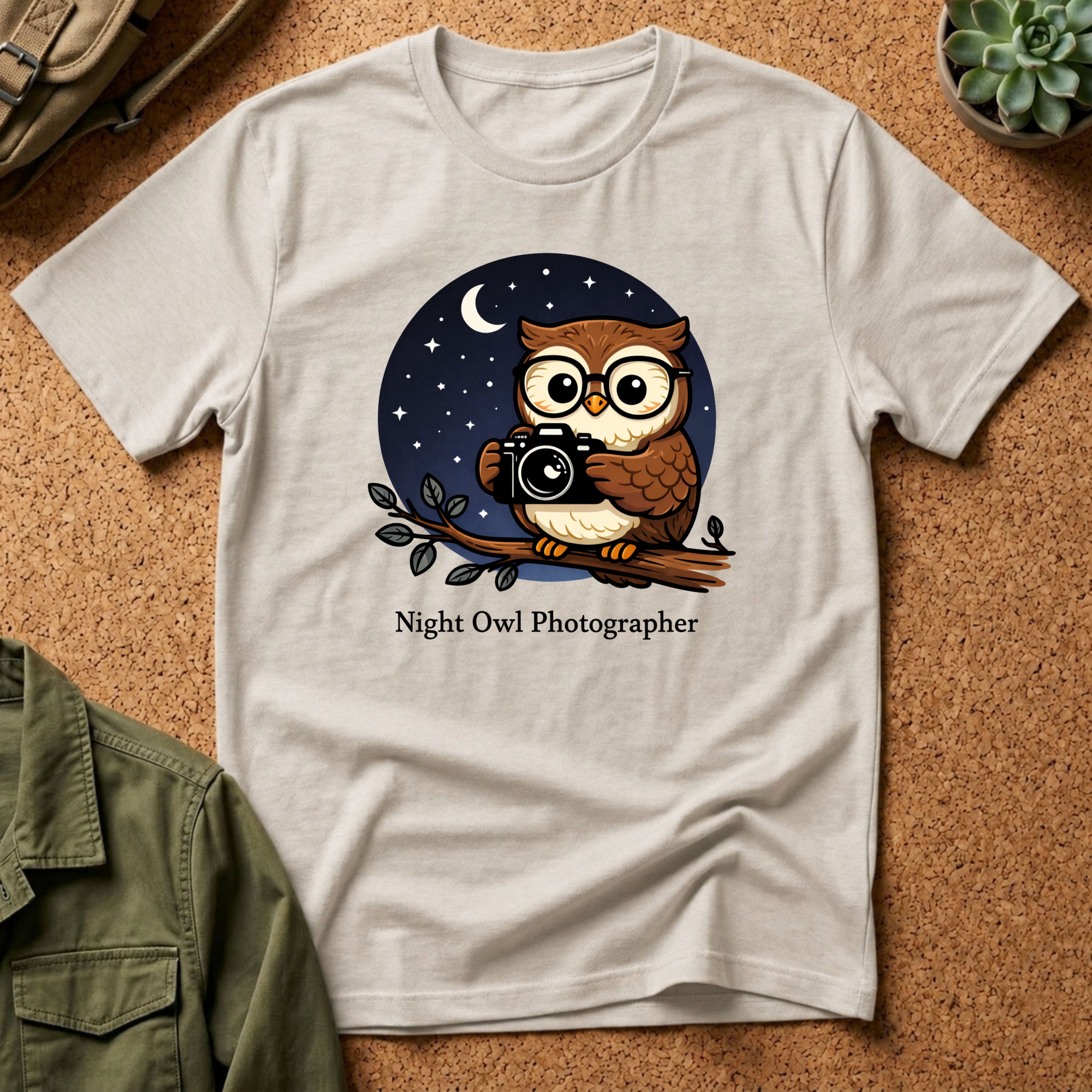 Night Owl Photographer T-Shirt