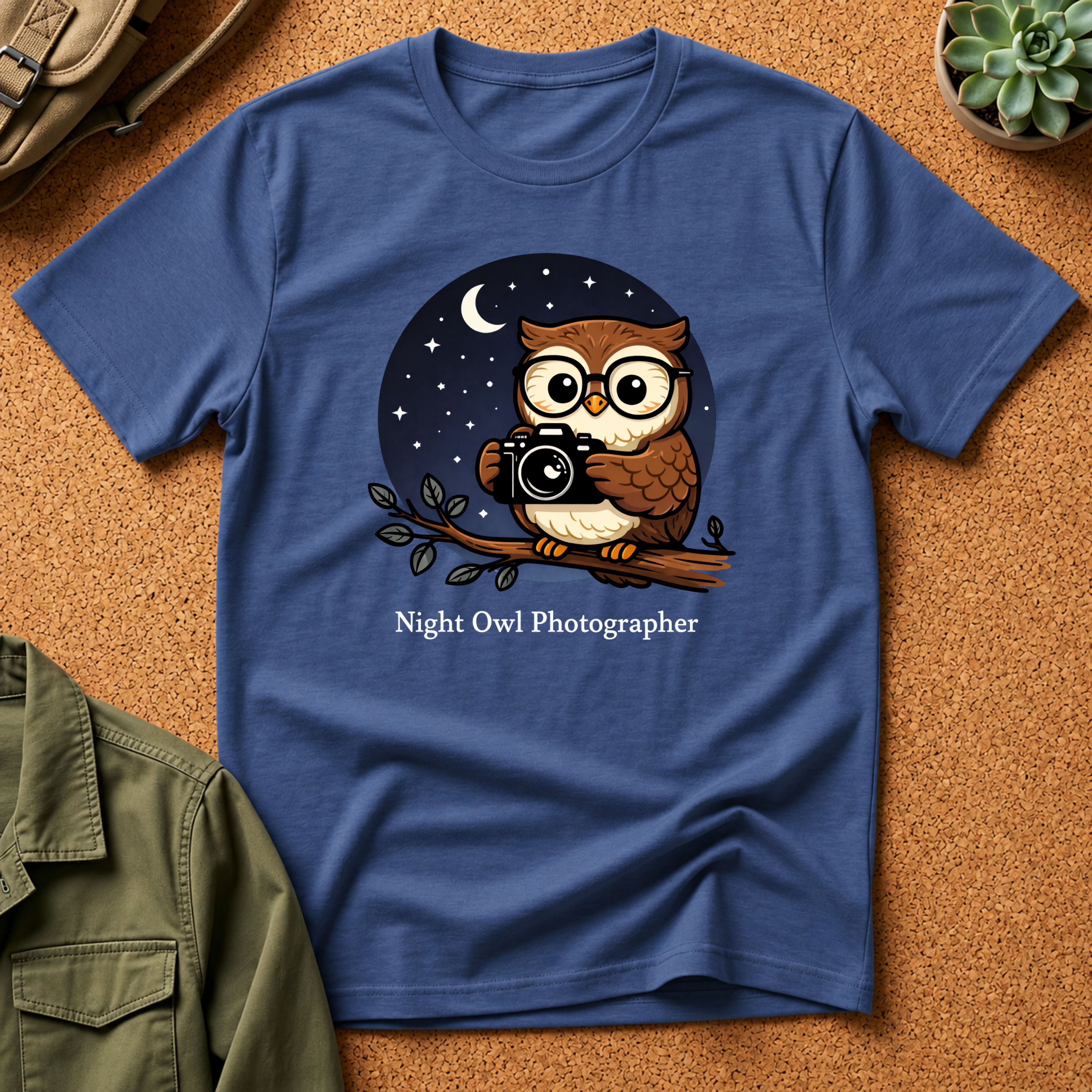 Night Owl Photographer T-Shirt