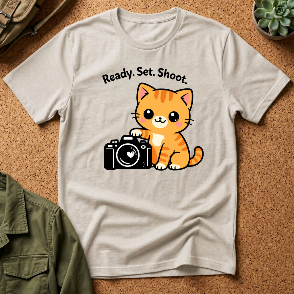 Ready. Set. Shoot. T-Shirt