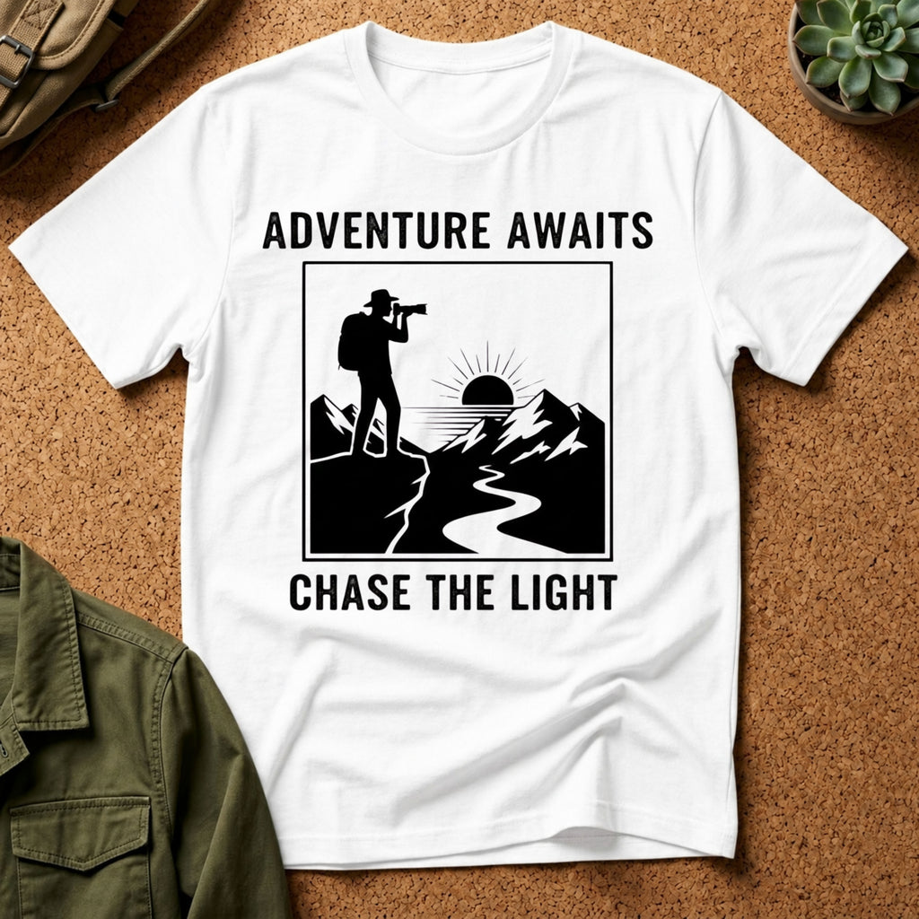 Adventure Awaits Chase The Light T-Shirt
