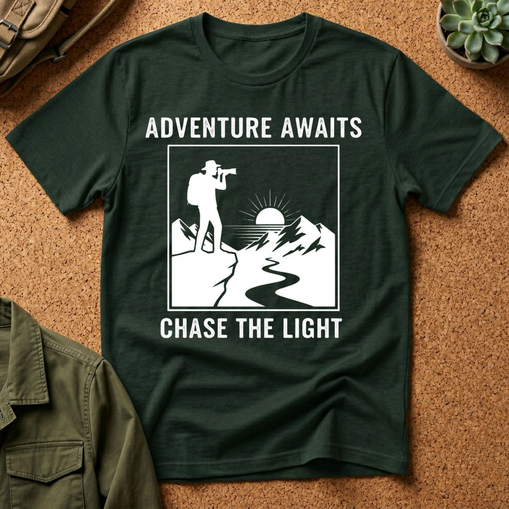 Adventure Awaits Chase The Light T-Shirt