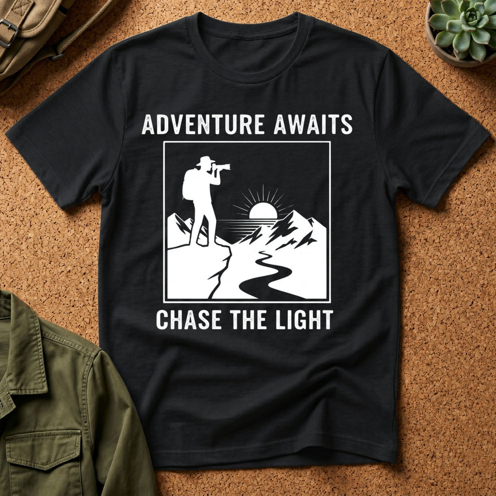 Adventure Awaits Chase The Light T-Shirt