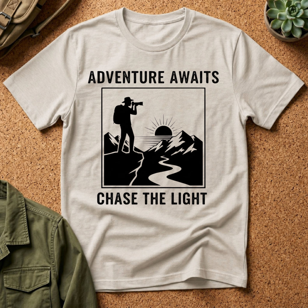 Adventure Awaits Chase The Light T-Shirt