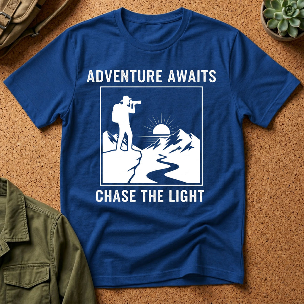 Adventure Awaits Chase The Light T-Shirt