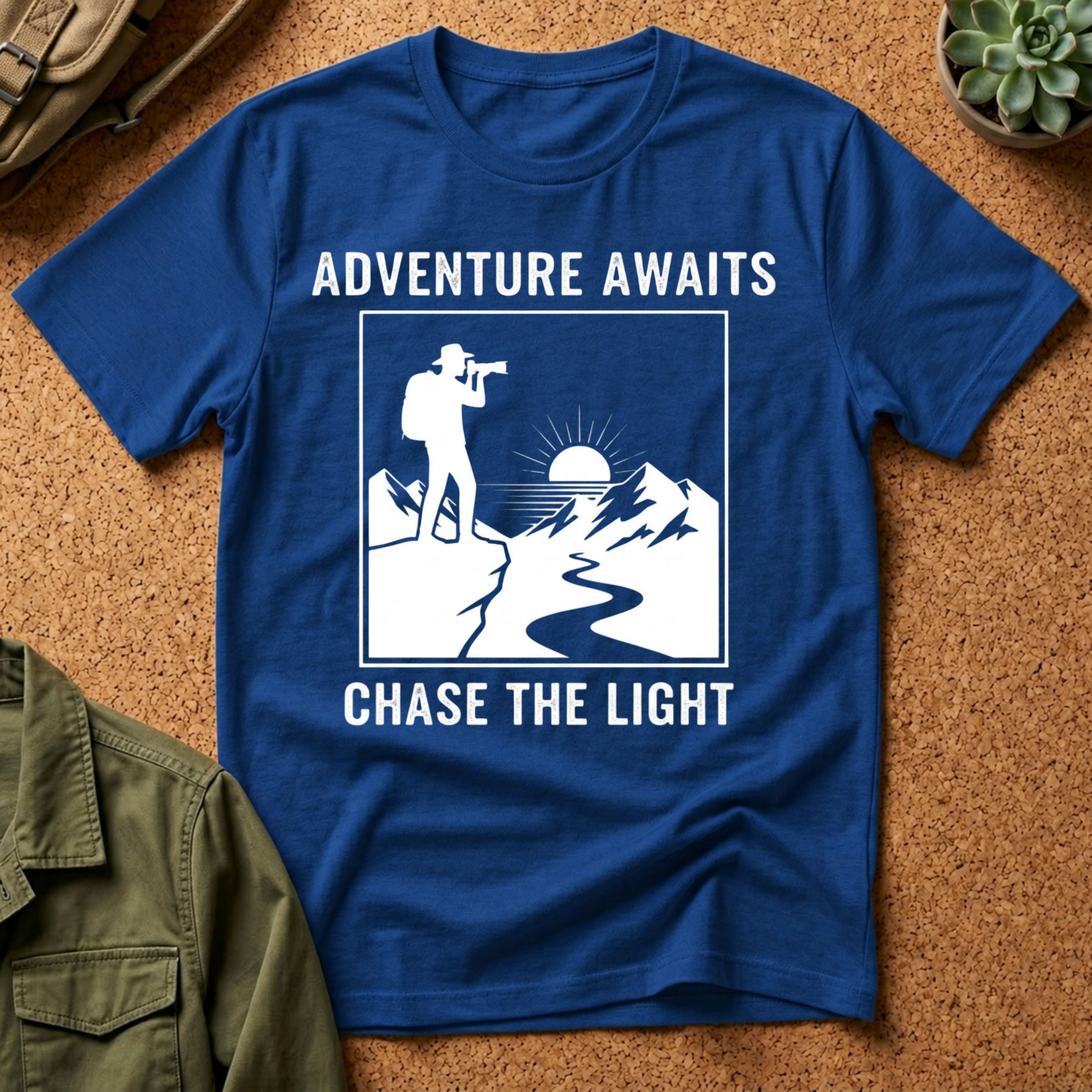 Adventure Awaits Chase The Light T-Shirt