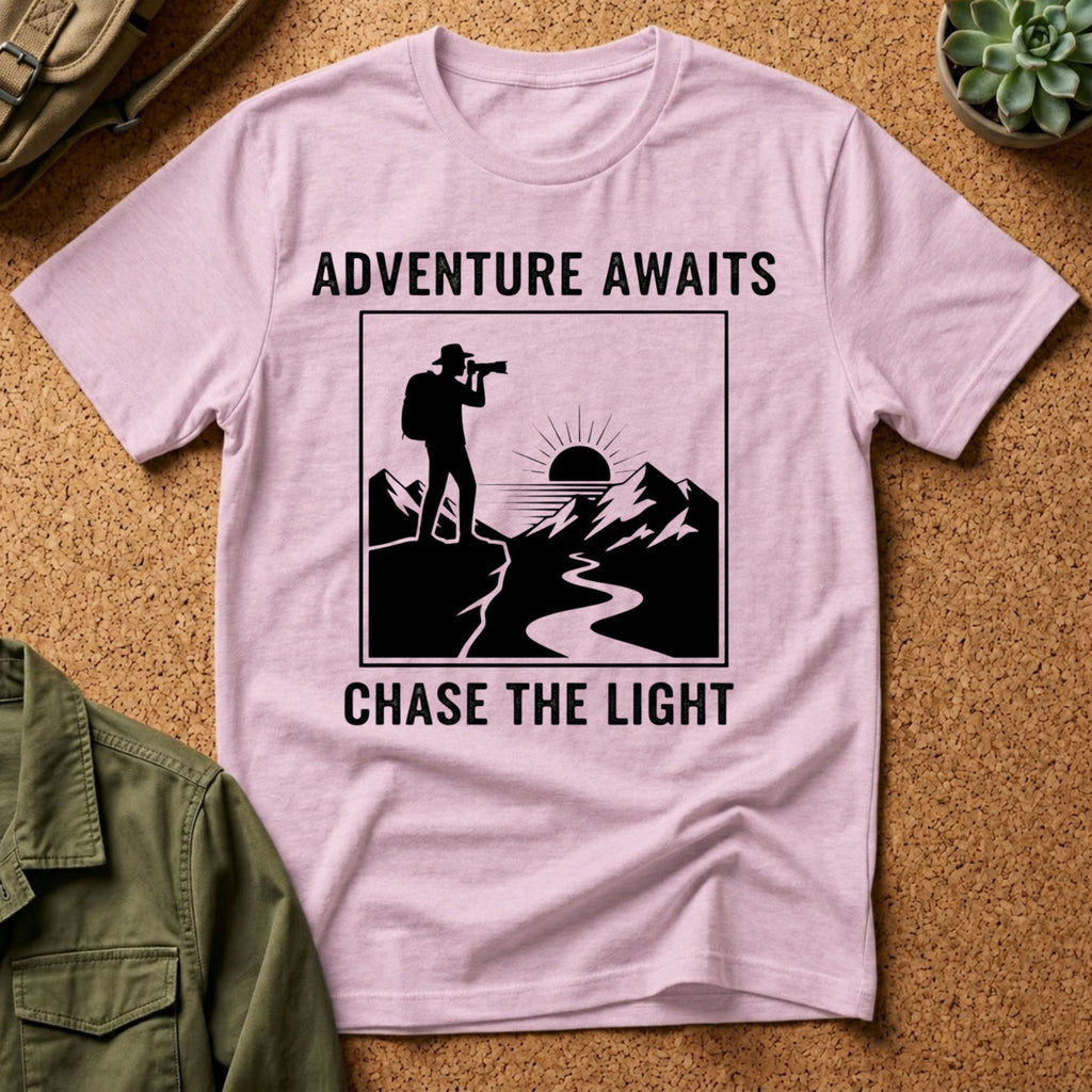 Adventure Awaits Chase The Light T-Shirt