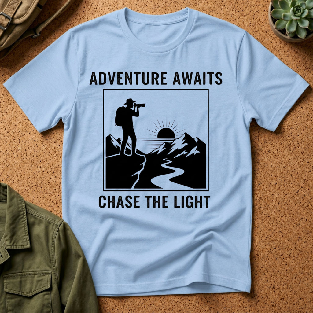 Adventure Awaits Chase The Light T-Shirt