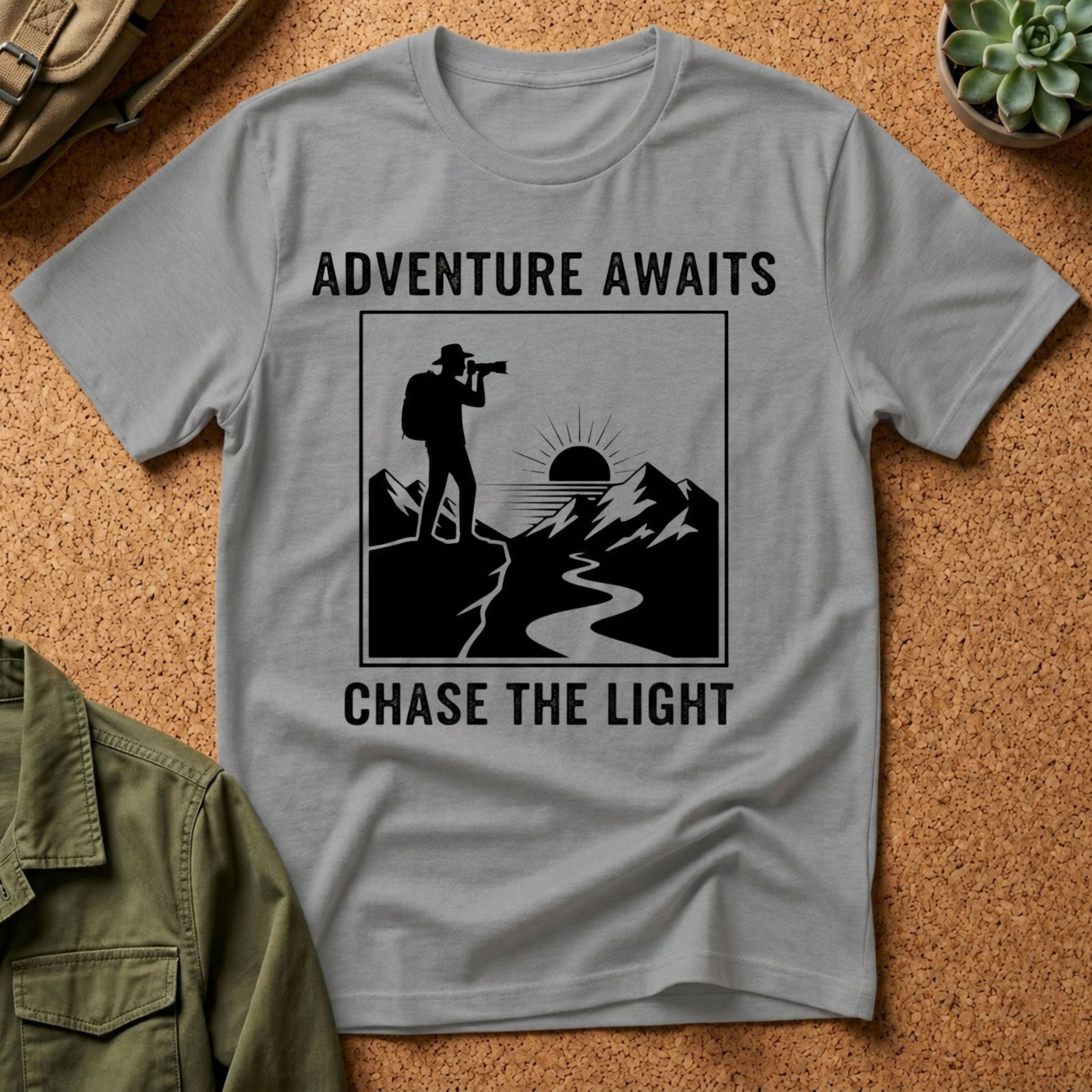 Adventure Awaits Chase The Light T-Shirt