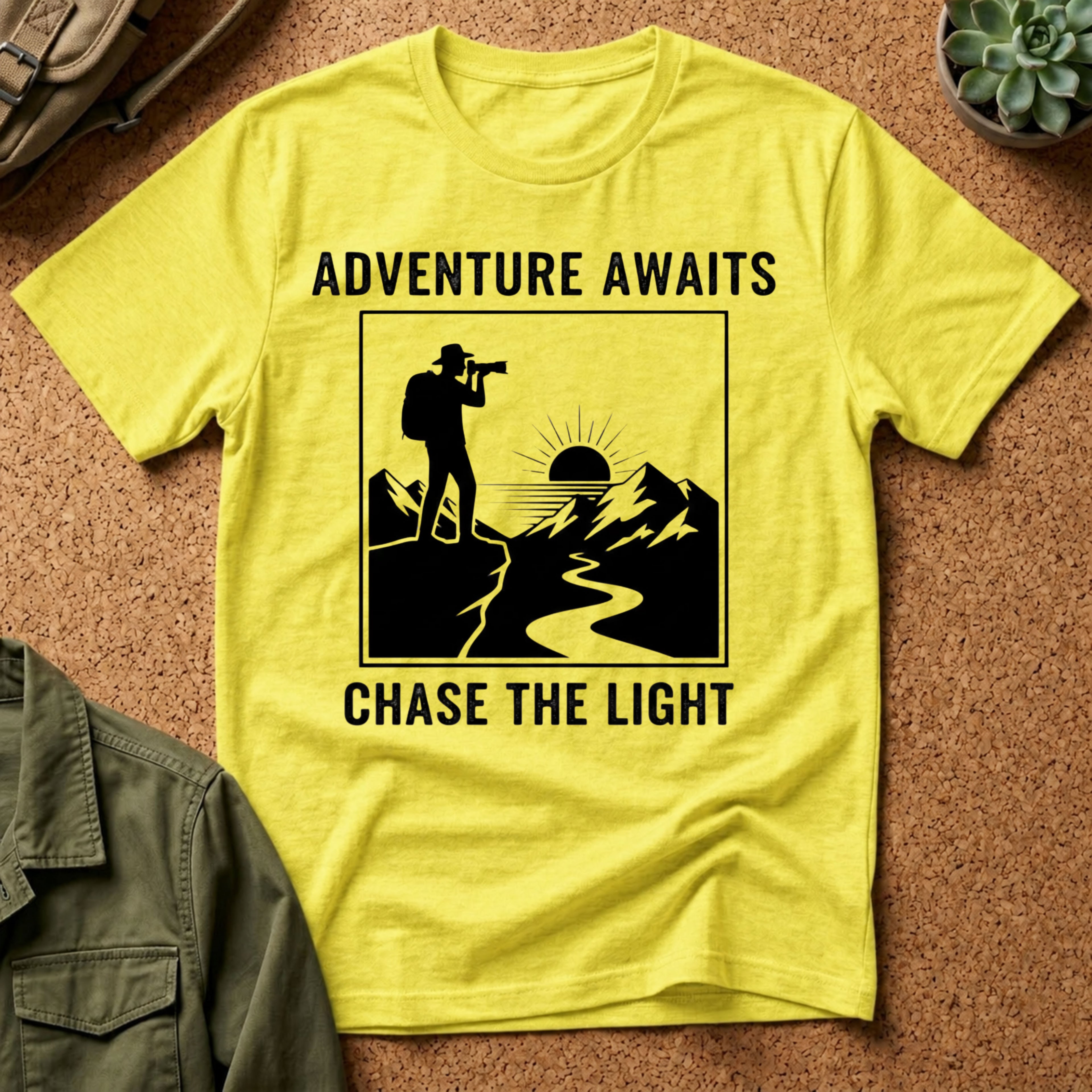 Adventure Awaits Chase The Light T-Shirt