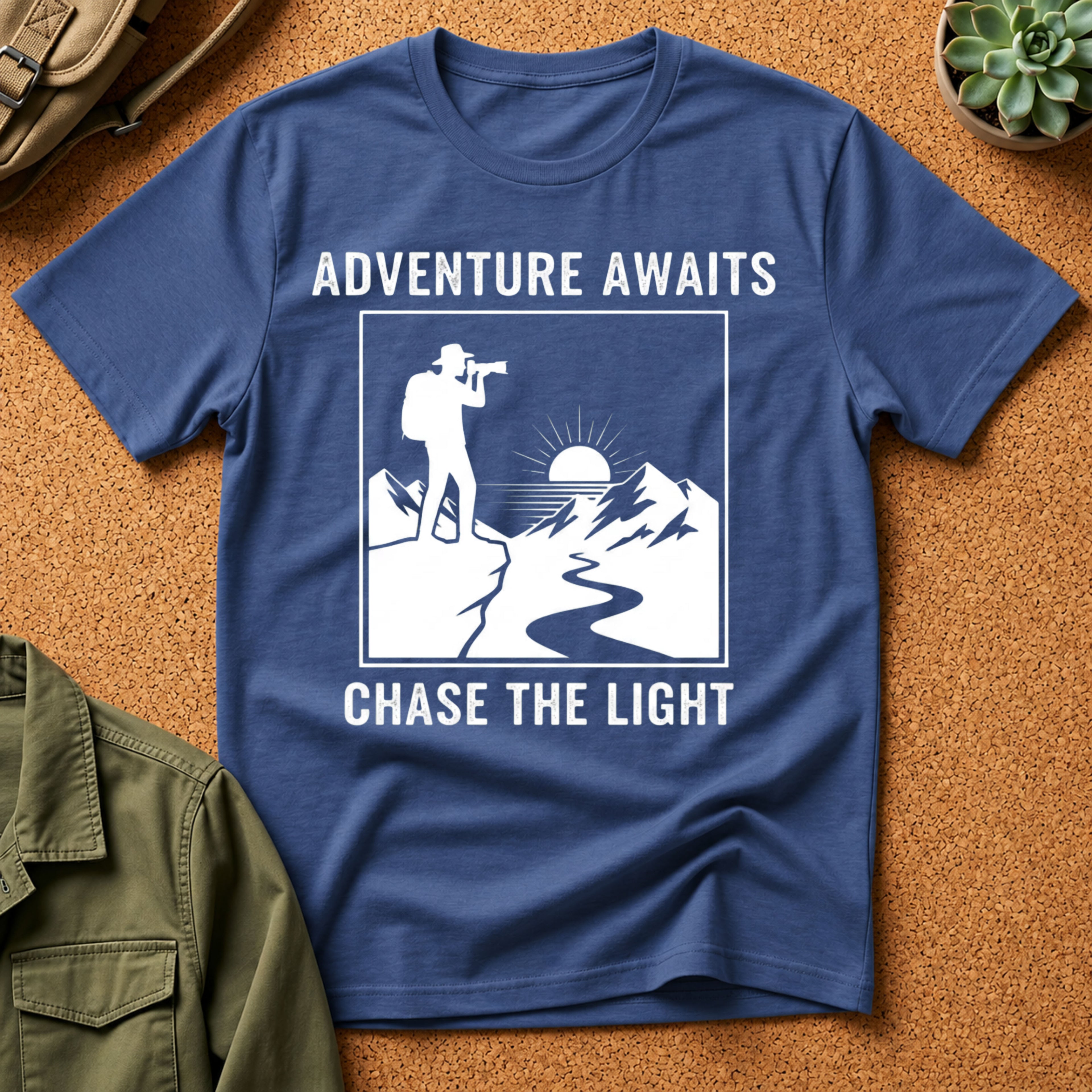 Adventure Awaits Chase The Light T-Shirt