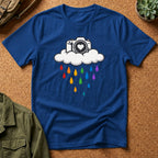 Rainbow Rain Camera T-Shirt