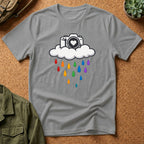 Rainbow Rain Camera T-Shirt