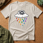 Rainbow Rain Camera T-Shirt