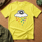 Rainbow Rain Camera T-Shirt