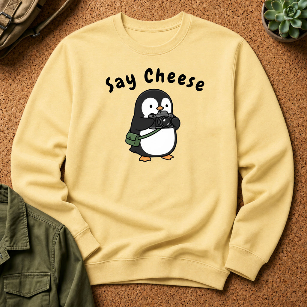 Penguin 'Say Cheese' Sweatshirt