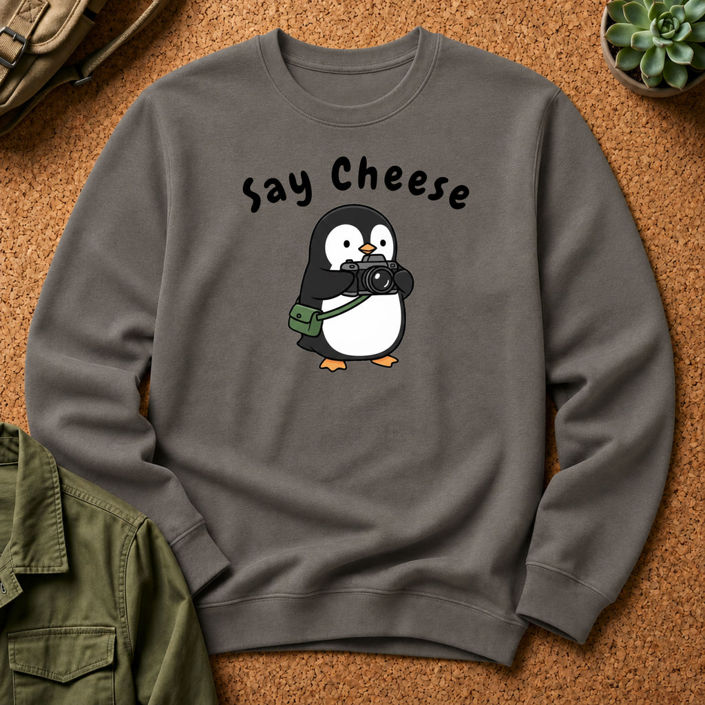 Penguin 'Say Cheese' Sweatshirt