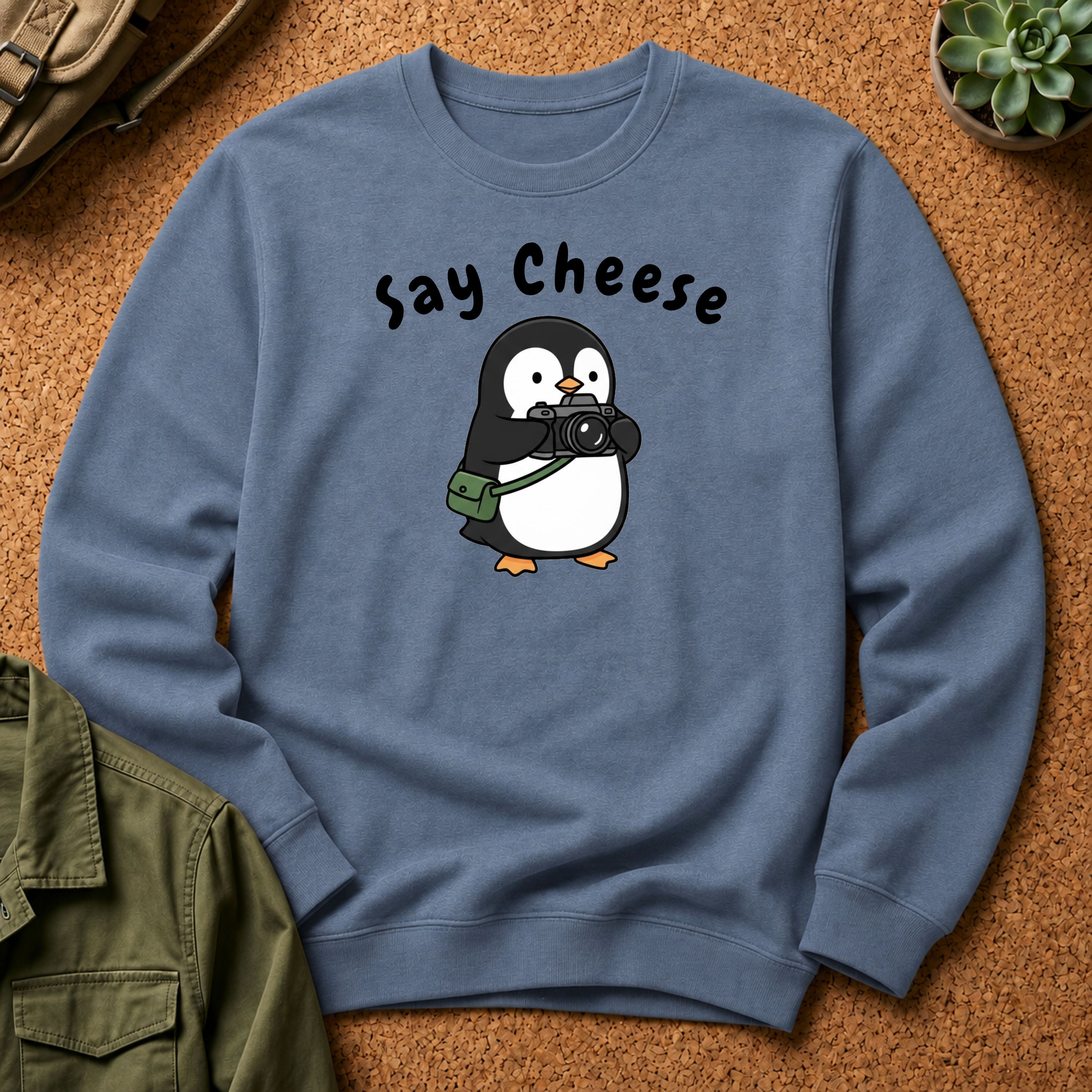 Penguin 'Say Cheese' Sweatshirt