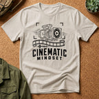 Cinematic Mindset T-Shirt — Graphic Tee for Filmmakers & Creators