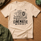 Cinematic Mindset T-Shirt — Graphic Tee for Filmmakers & Creators