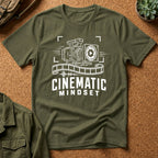 Cinematic Mindset T-Shirt — Graphic Tee for Filmmakers & Creators