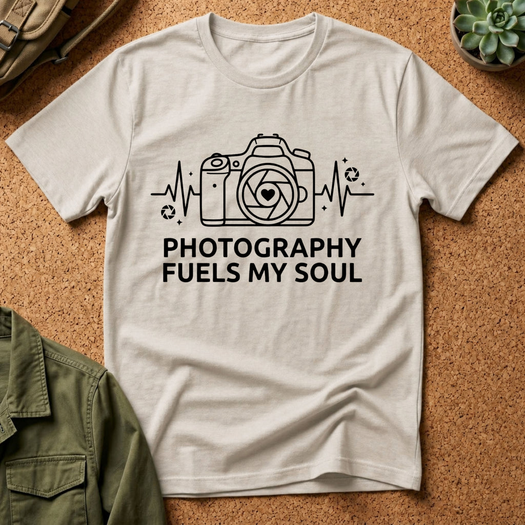 Photography Fuels My Soul T-Shirt