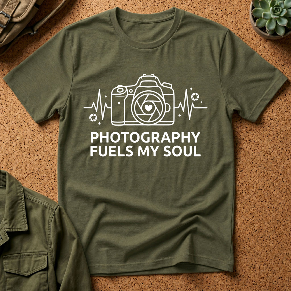 Photography Fuels My Soul T-Shirt