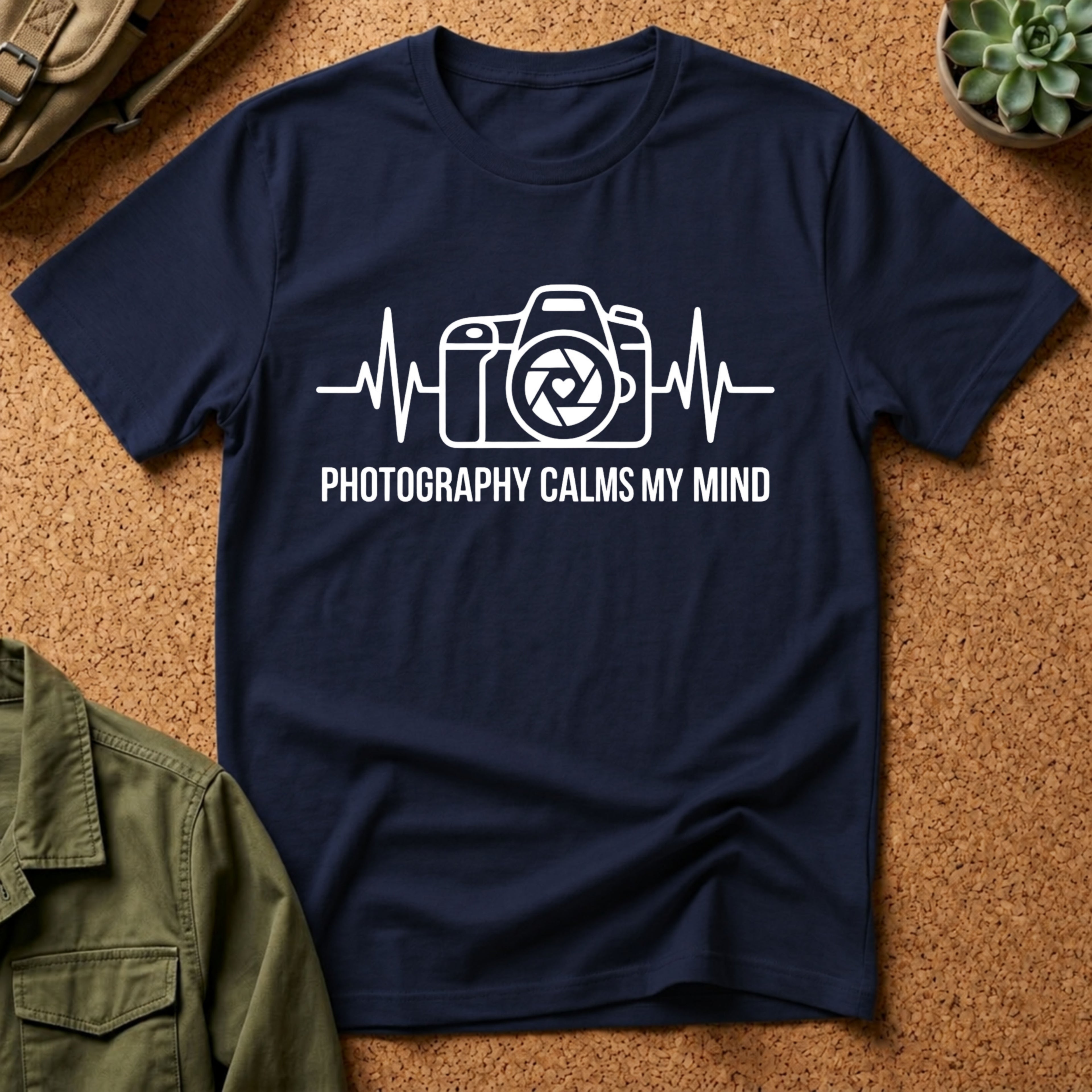 Photography Calms My Mind T-Shirt