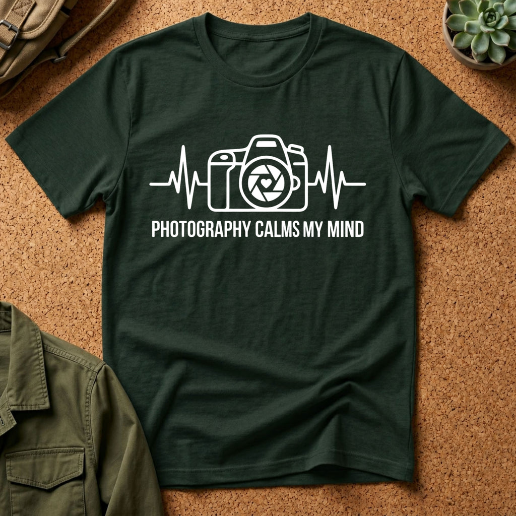 Photography Calms My Mind T-Shirt