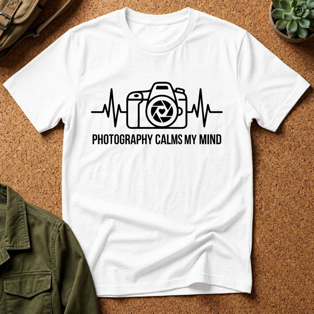 Photography Calms My Mind T-Shirt