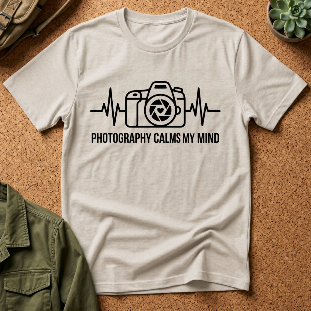 Photography Calms My Mind T-Shirt