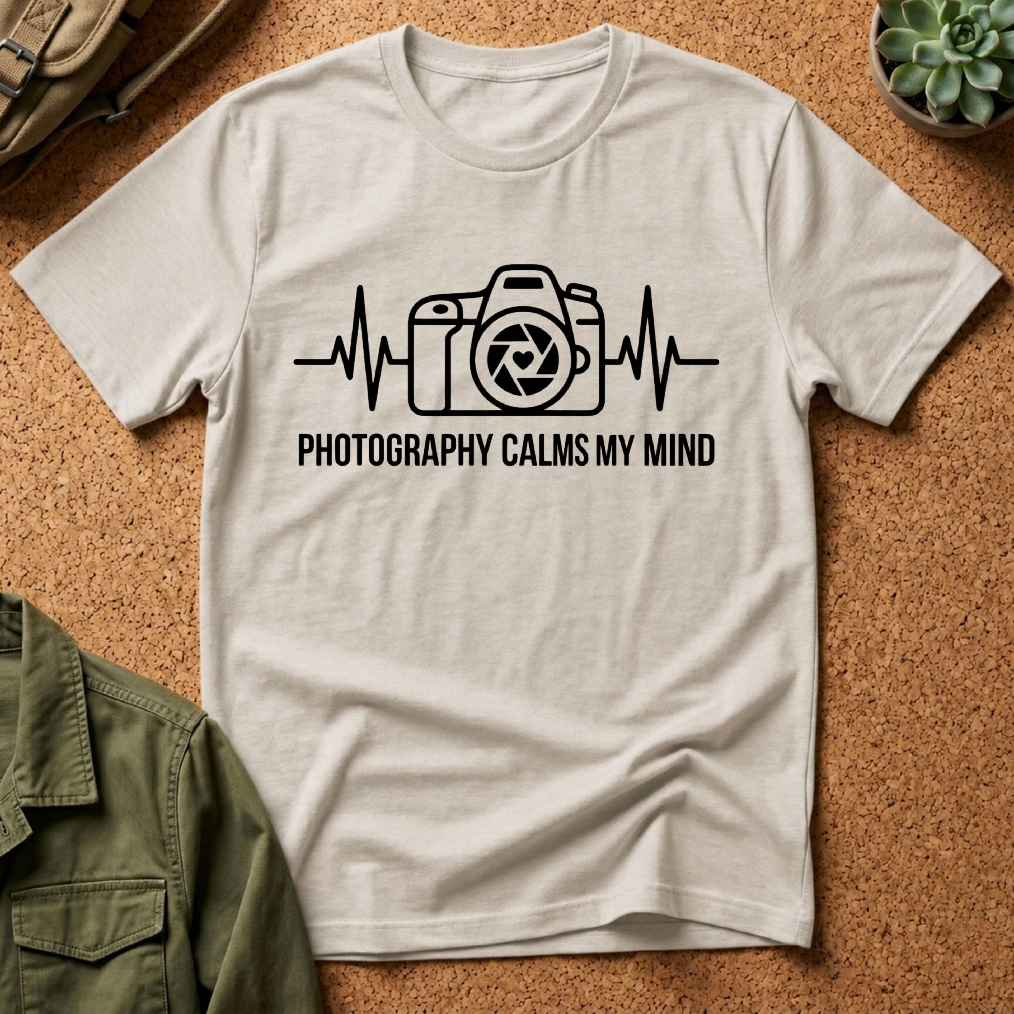 Photography Calms My Mind T-Shirt