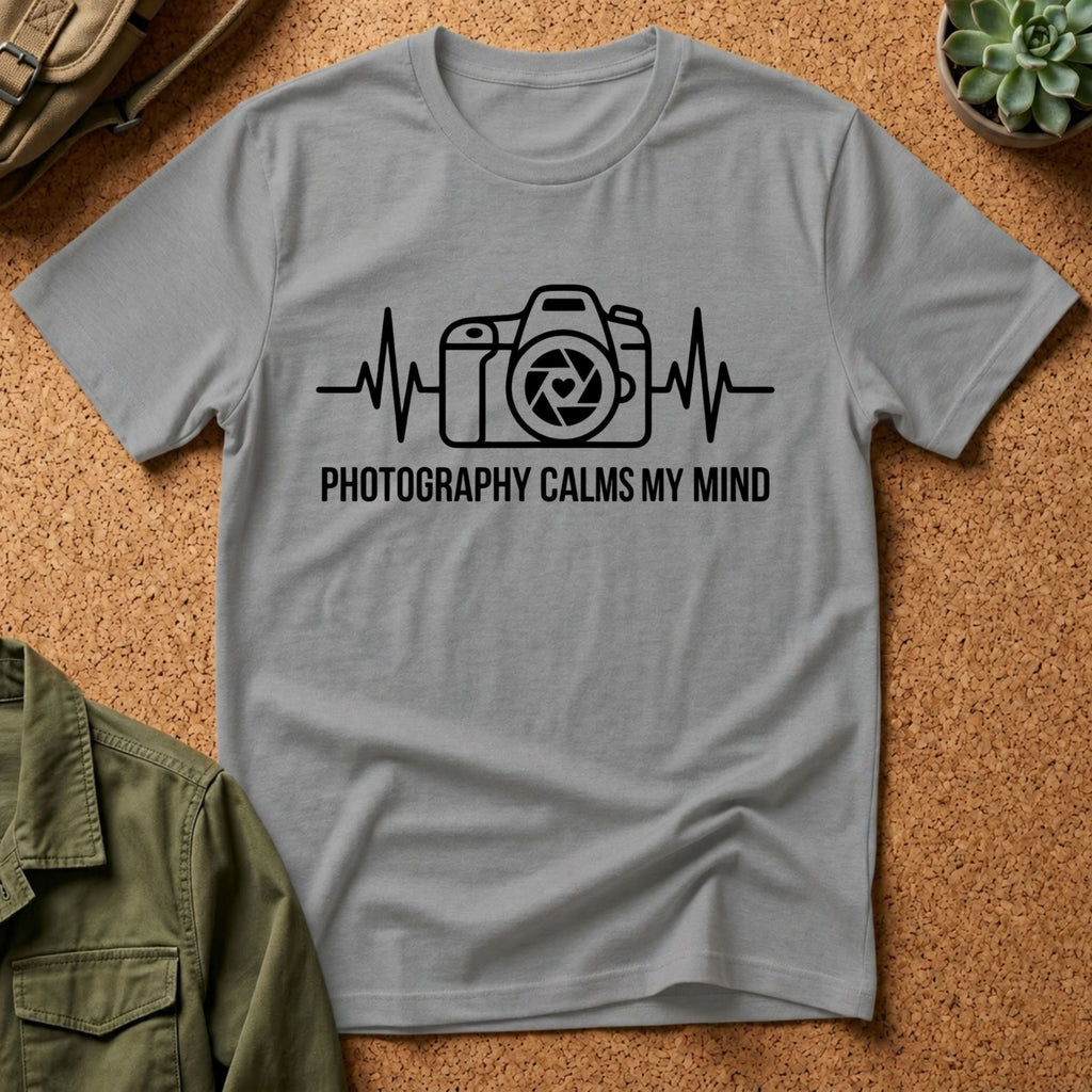 Photography Calms My Mind T-Shirt