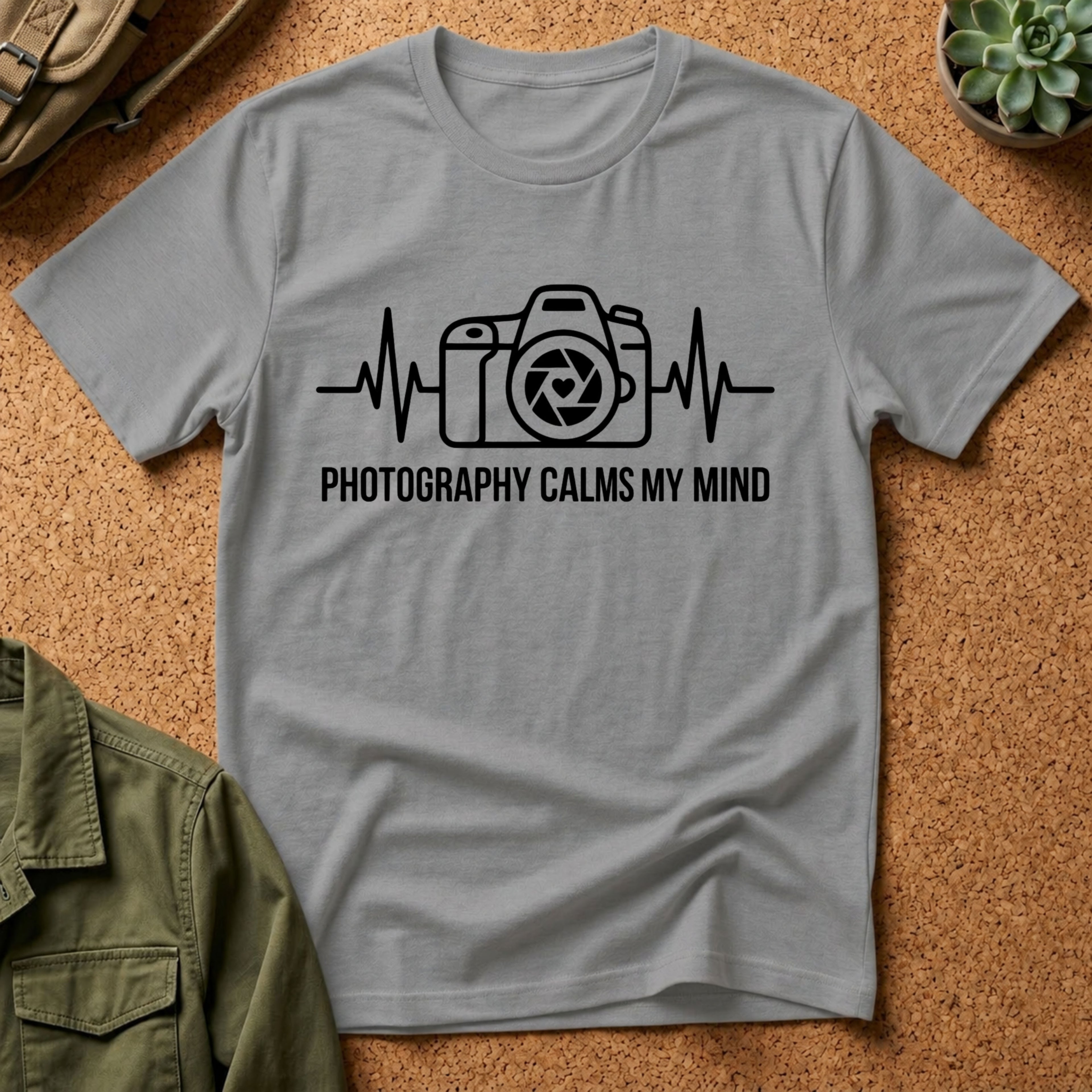 Photography Calms My Mind T-Shirt