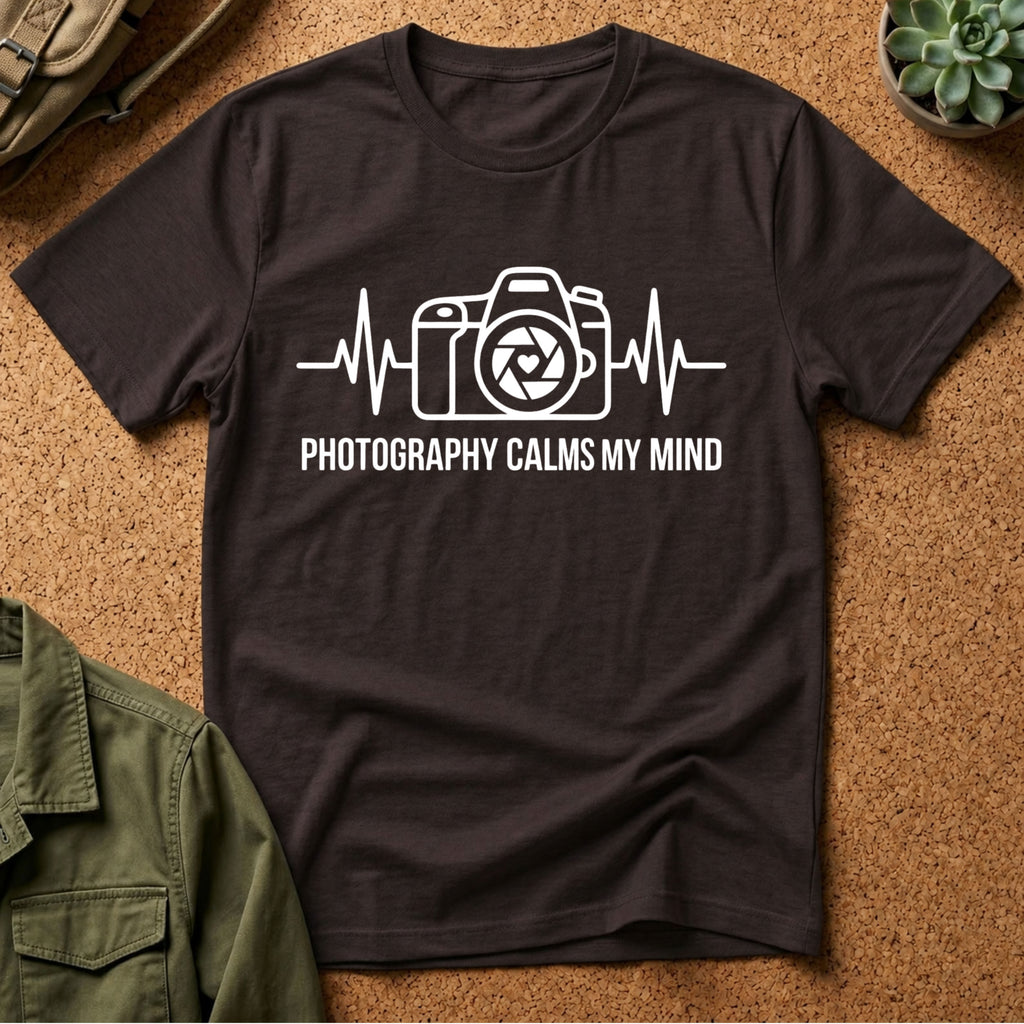 Photography Calms My Mind T-Shirt