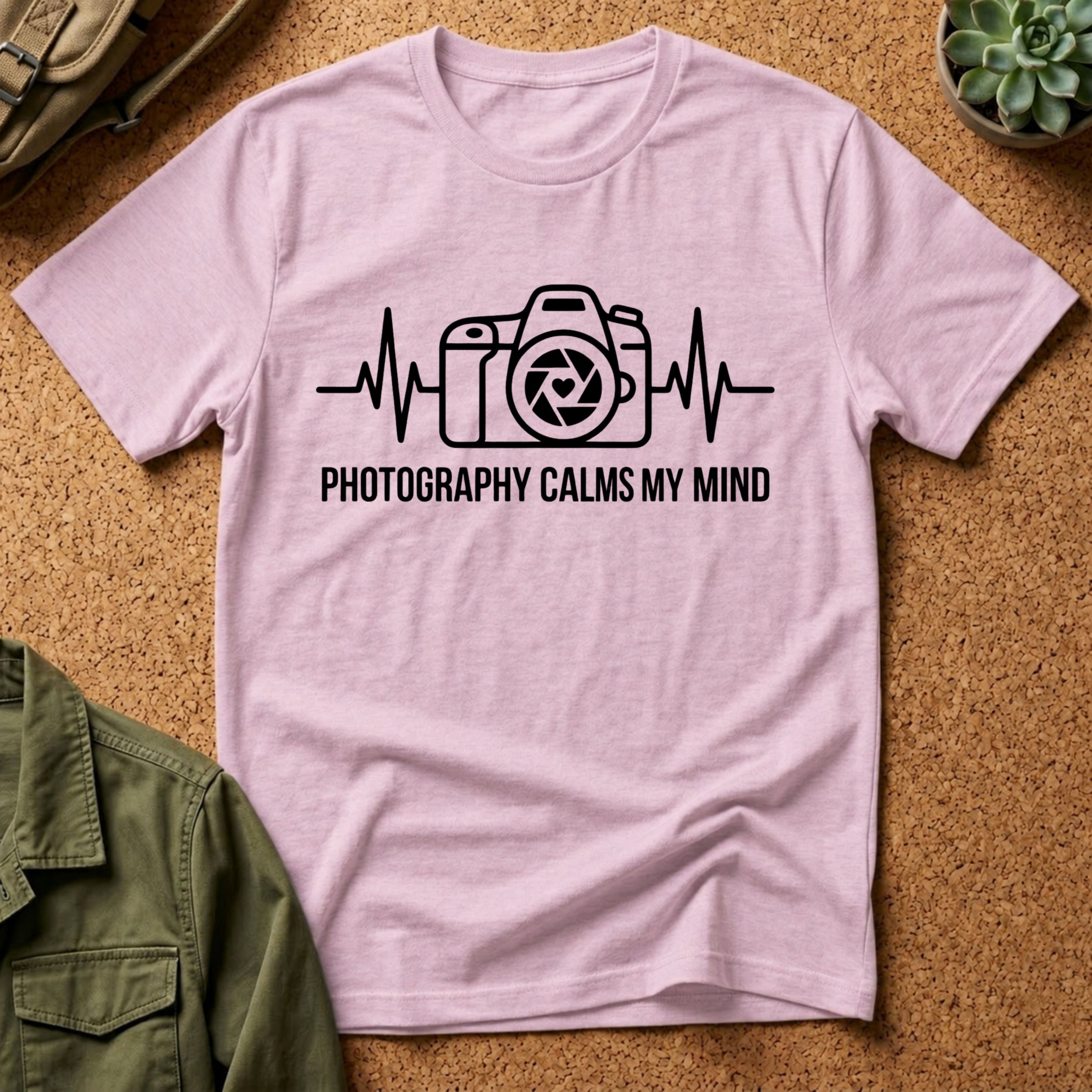 Photography Calms My Mind T-Shirt